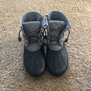 Steve Madden duck boots